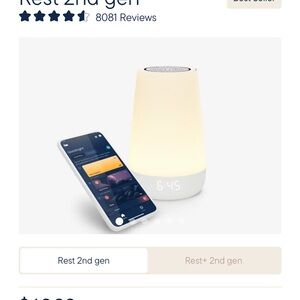 Hatch Rest 2nd Gen Smart Night Light - White